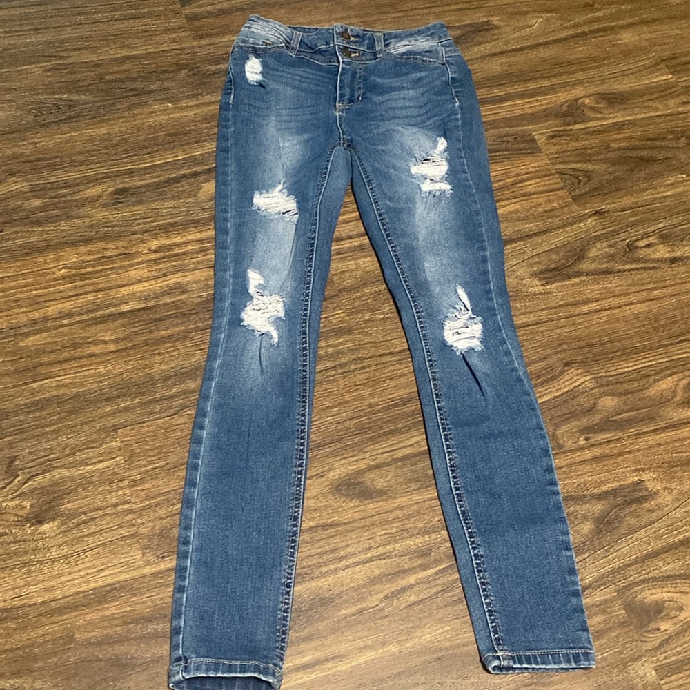 Blue Spice High Waist Skinny Jeans Size 0